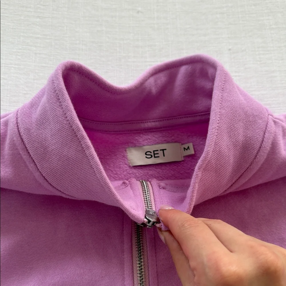 SET ACTIVE half zip - Picture 3 of 6